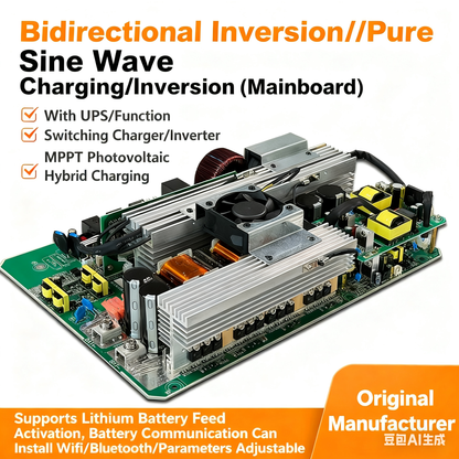 4200W 6200W Hybrid Solar Inverter PCBA