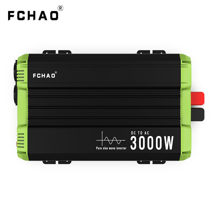FCHAO 3000W Solar Inverter Pure Sine Wave Inverter Off Grid Power Converter Generator With LCD Display