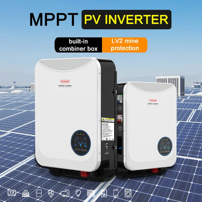 Hybrid Inverter Solar Inverter Solar PV MPPT Solar Charge AC Charge 24v 48v DC to AC power