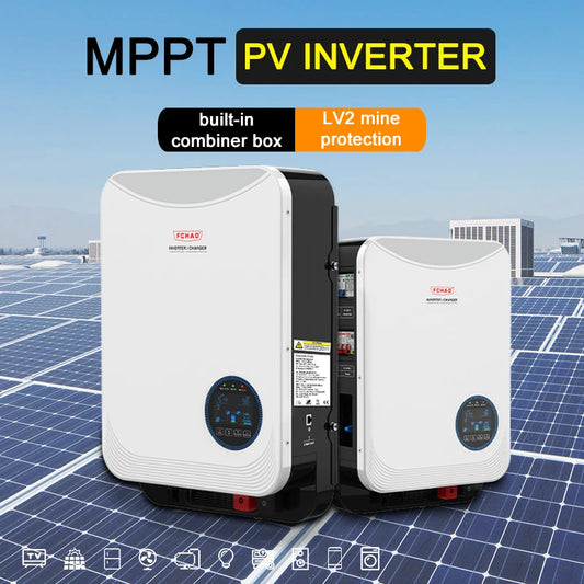 Hybrid Inverter Solar Inverter Solar PV MPPT Solar Charge AC Charge 24v 48v DC to AC power