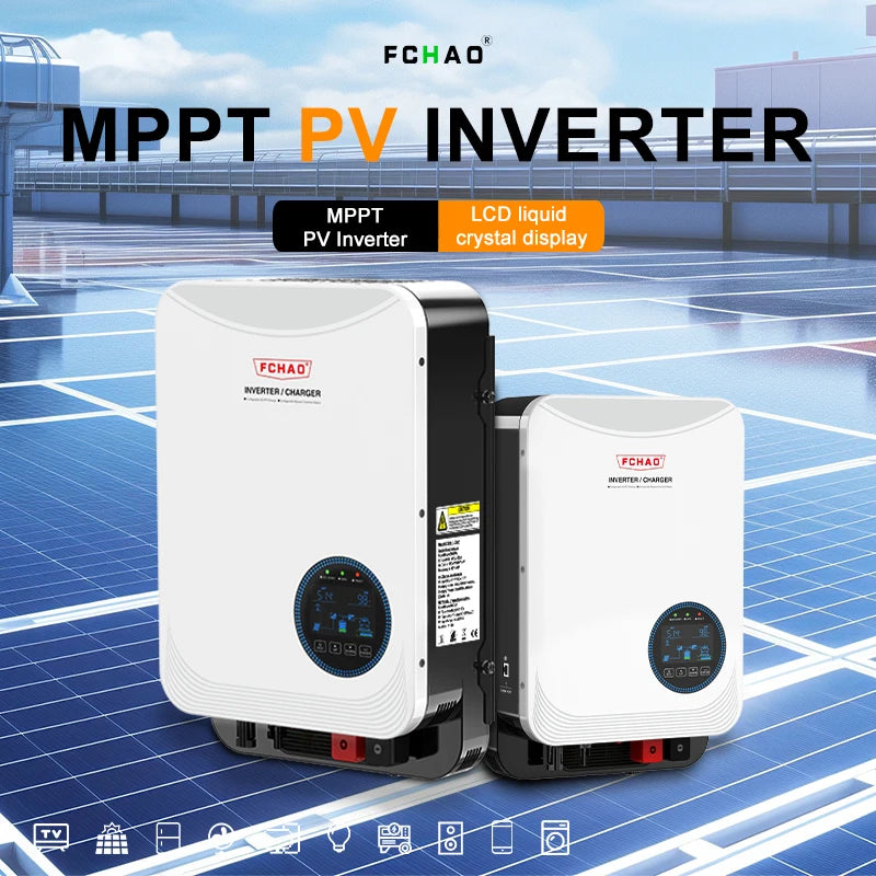 Hybrid Inverter Solar Inverter  MPPT Solar Charge AC Charge 24v 48v DC to AC power